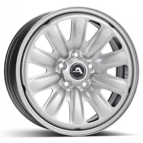 Jante Alcar 16 Pouces - 5Trous - 6x - 16x112 - ET48 AL57,1 - Silver (1/2)