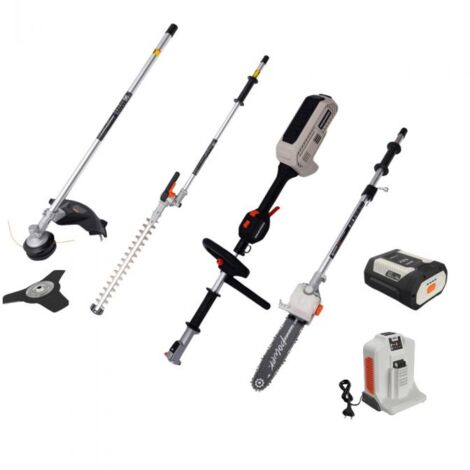 Daewoo – Outil multifonction 62V 4 en 1 sans fil – Moteur brushless – Vitesse réglable 5000-8000 tr/min – Avec batterie 4Ah et chargeur (1/5)