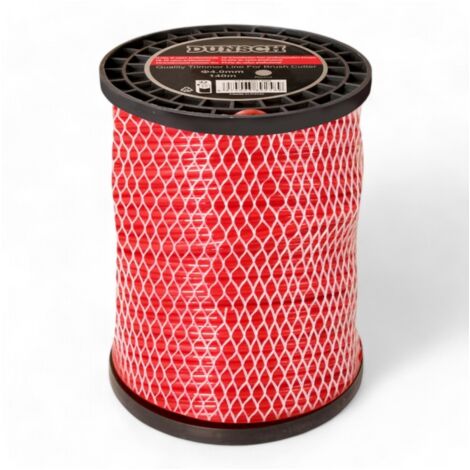 Fil débroussailleuse rond 4,0mm 140m en bobine - DUNSCH 7312400140R