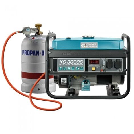 Générateur à essence/gaz 3kW avec système AVR - Könner & Söhnen KS 3000G