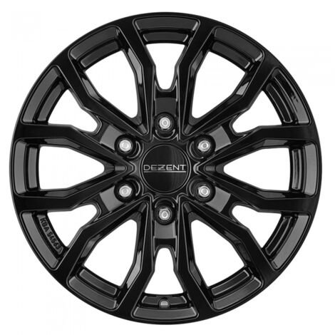 Jante DEZENT KC black 7,5x18 6x130 ET45 P84,1 (1/4)