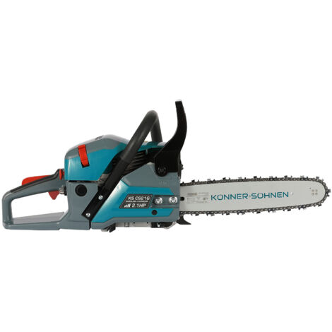Könner & Söhnen – Tronçonneuse thermique 45 cm³ – Moteur 2,0 ch – Guide 33 cm pour coupe précise – Système anti-vibrations et démarrage facile (1/5)
