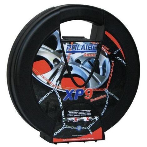 Chaine neige 9mm pneu 235/60R15 montage rapide sécurité garantie (1/4)