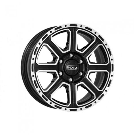 Jante DOTZ Acier Kalahari dark 18 pouces - 6 Trous - 8x18 6x139,7 ET30 AL93,1 (1/2)