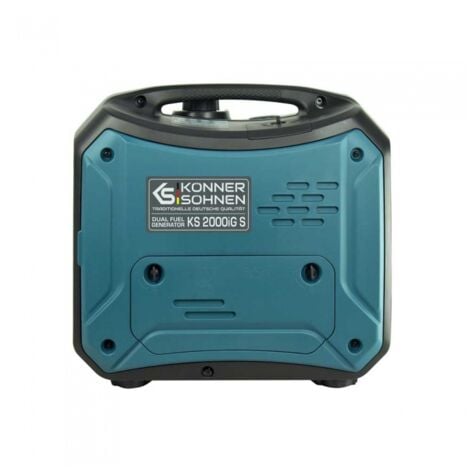 Générateur à essence-gaz de type inverter 2000W anti-bruit - Könner  Söhnen KS 2000iG S