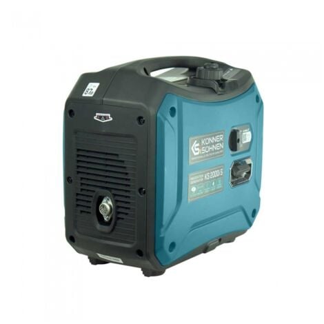 Groupe électrogène anti-bruit inverter 2000W, autonomie 6h - Könner  Söhnen KS 2000i S