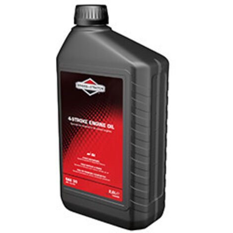 Huile de lubrification moteur 4 temps SAE 30 2 LT litres BRIGGS STRATTON 100008E