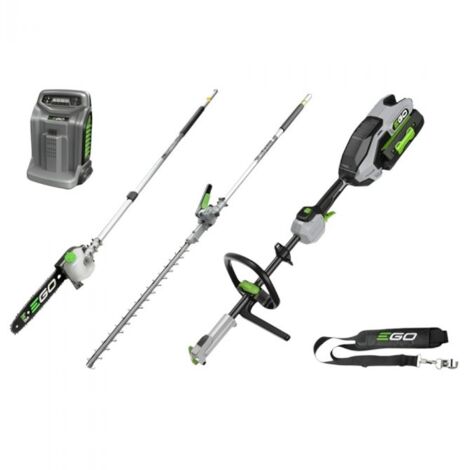 Ego Power+ – Kit multi-outils sans fil 56V – 2,5 Ah avec taille-haie et scie sur perche – Moteur sans balais – Autonomie jusqu'à 37 min - MHCC1022E (1/5)