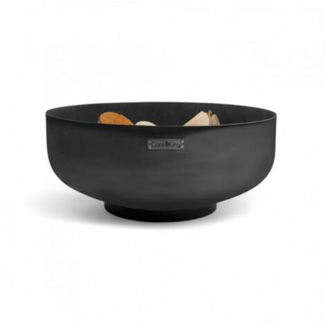 Braséro de jardin XXL PALERMO, 60cm de diamètre,  acier naturel, CookKing, 111560