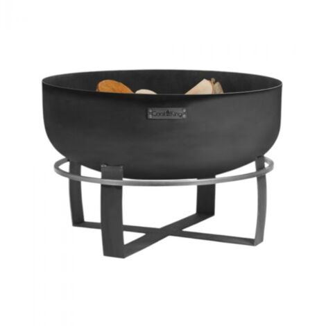 Braséro de jardin XXL VIKING 60cm de diamètre, acier naturel,CookKing, 111564
