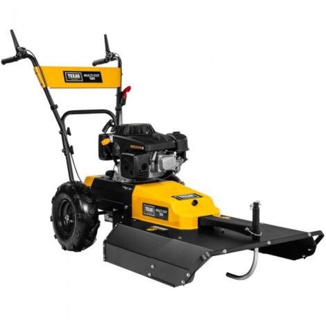 Tondeuse thermique débroussailleuse 58 cm – Moteur 224 cc 4 temps – Largeur de coupe 58 cm – Traction arrière 2 vitesses – Pour terrains denses - CUT 580 TG
