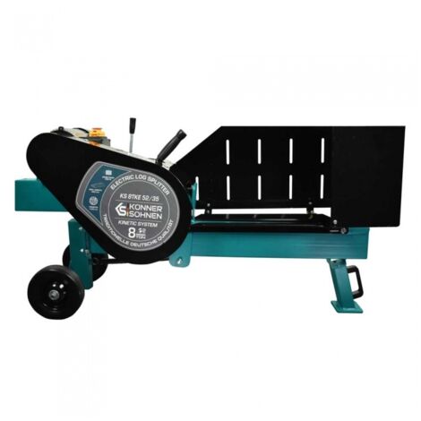 Könner & Söhnen – Fendeur de bûches électrique 2000W – Force de fendage 8 tonnes – Longueur max de bûche 520mm – Diamètre max 350mm – Position horizontale (1/5)