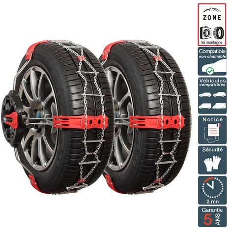 Chaussettes pneu voiture Suv 4x4 205/75R16 homologuées