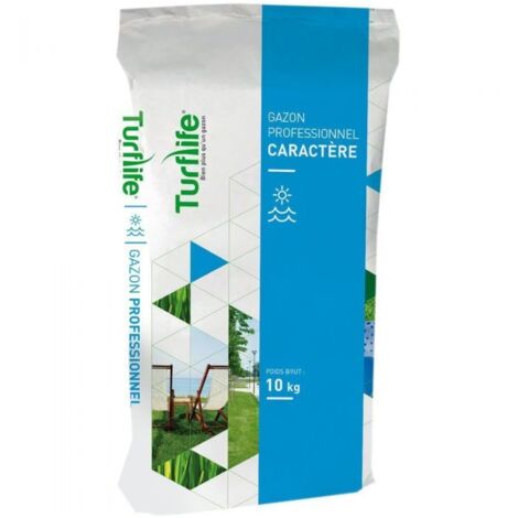 Semences de gazon Turflife sac n°13 10kg jusqu'à 400m²