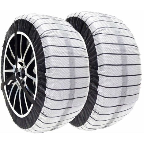 Chaîne de pneus de voiture en caoutchouc, antidérapante, universelle, pour  la neige et la boue - AliExpress