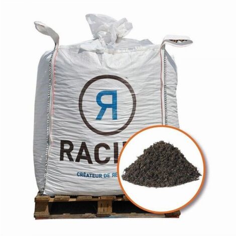 Racine – Terreau substrat spécial sedum 500 litres – Pour toitures végétalisées – Environnement nutritif adapté aux sedums
