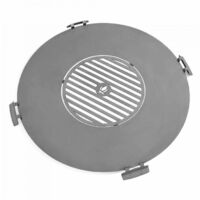 Plaque de cuisson en inox 78 cm – Grille 36 cm pour braséro – 4 poignées soudées – 222411