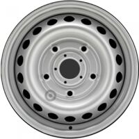 Jante tôle 15 pouces - 5 Trous - 6,5x15 5x160 ET60 AL65 argent