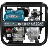 Könner & Söhnen – Motopompe haute pression 2 pouces – Débit 30000L/h – Hauteur de refoulement 50 mètres – Profondeur d'aspiration 7 mètres – Moteur 212 cc