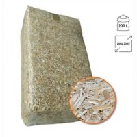 Racine – Paillage miscanthus 150L – Retient l'eau – Écologique et naturel – Pour enrichir le sol – Stable en conditions climatiques