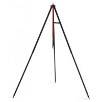 Trépied pliable <> en acier noir, H 160cm