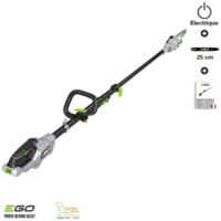 Perche élagueuse téléscopique carbone PS1000E à batterie EgoPower guide Oregon 25 cm