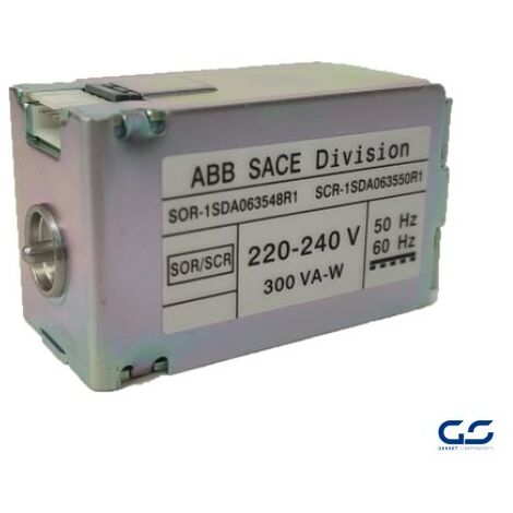 Bobina Apertura SOR T7-T7M-X1 220-240V AC/DC ABB (1SDA063548R1) (1/3)