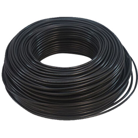 Cable Eléctrico Flexible 4 mm (100 metros) Color: Negro HV07V-K