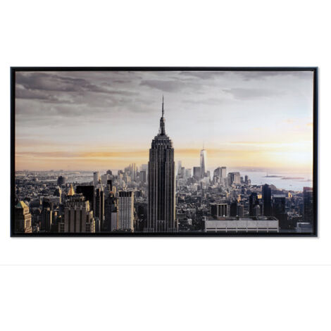 Cuadro Lienzo Ps 144X3,5X84 New York Enmarcado CU159486 (1/3)