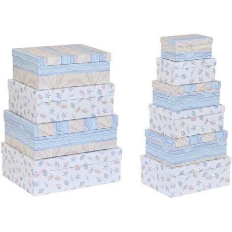 Caja Set 10 Carton 43,5X33,5X15,5 Multicolor CG204306 (1/4)