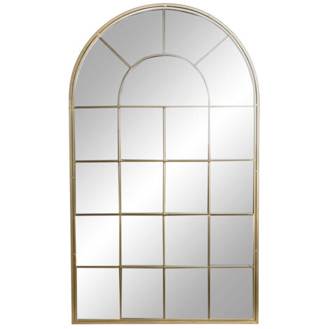 Espejo Metal Espejo 65X2X110 Ventana Dorado ES159568 (1/3)