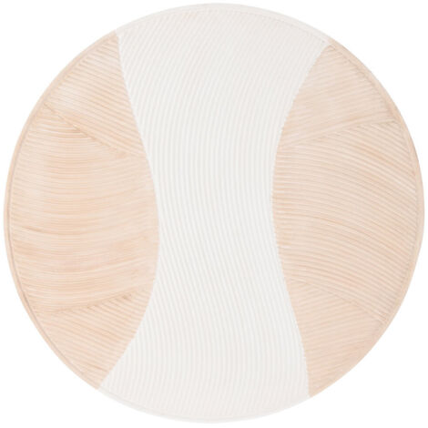 Decoracion Pared Madera Mango 90,5X2X90,5 Tallada DP208474