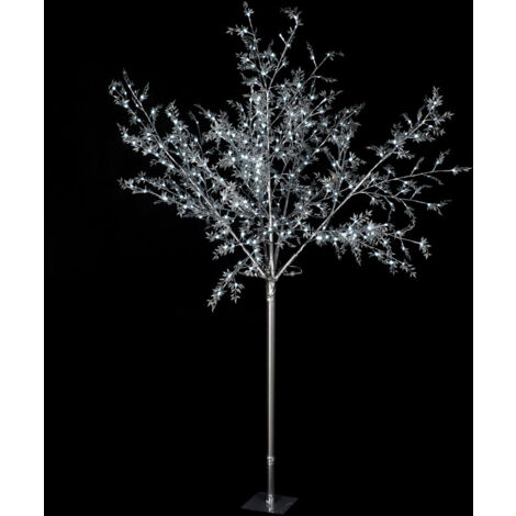 Arbol Led Metal 120X120X220 400L Plateado NV184578