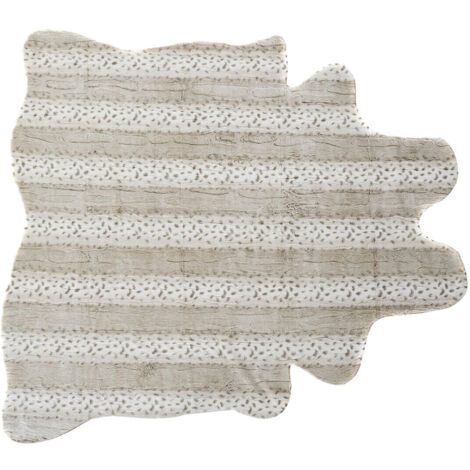 Alfombra Poliester 160X150X2 550 Gsm, Pelo Beige TX186043 (1/3)