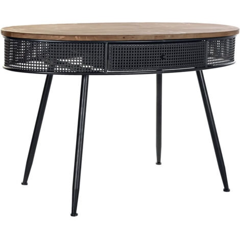 Consola Abeto Metal 120X65X77 Negro MB200588 (1/5)