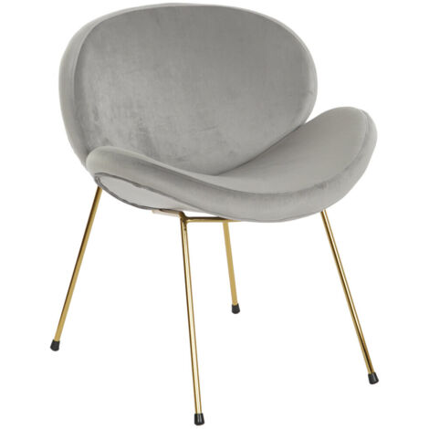 Silla Poliester Metal 62X58X73 Terciopelo MB204783 (1/5)