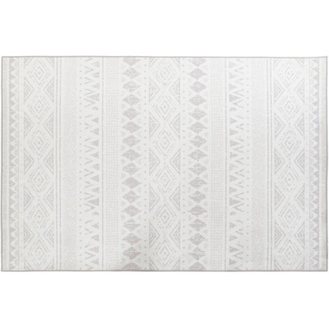 Alfombra Poliester 120X180X0,4 260 Gsm, Ikats Gris TX197039 (1/4)