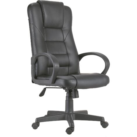 Silla De Despacho Modelo Lawyer Negro OK1322 (1/3)
