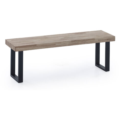 Banco Asiento Loft Roble Honey / Negro. OK1268 (1/2)