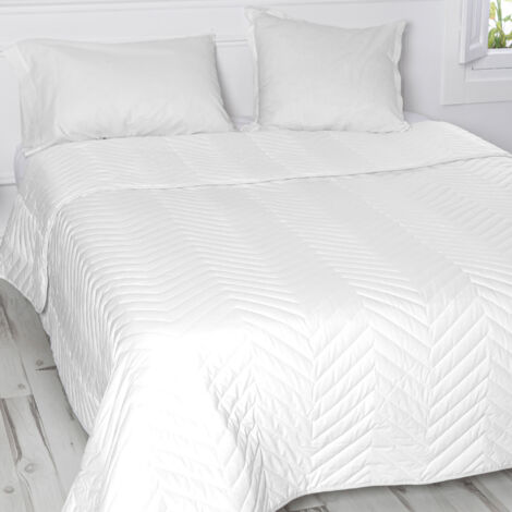 Arista Colcha 270x260 cm (Cama 160/180) Blanco