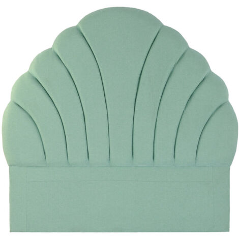 Cabecero Cama Poliester Mdf 168X10X160 Verde Jade (1/3)