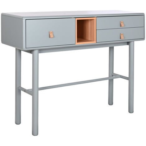 Consola Mdf Pu 120X35X90 Gris (1/5)