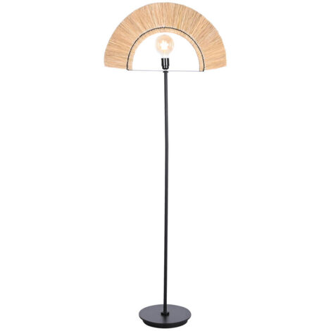 Lampara Pie Yute Hierro 56X26X152 Natural (1/5)