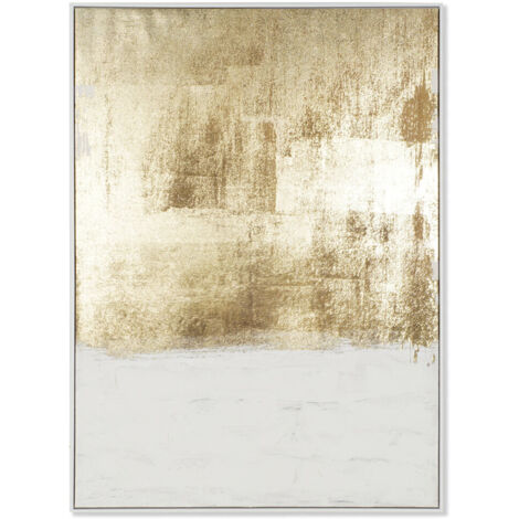 Cuadro Lienzo Ps 103X4,5X143 Pintado Mano Dorado (1/4)