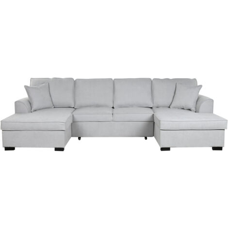 Sofa Cama Poliester 298X154X92 Gris (1/5)