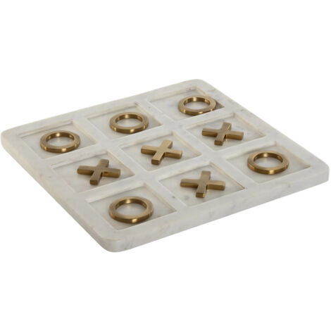 Juego De Mesa Marmol 30,5X30,5X1,5 Tres En Raya (1/3)