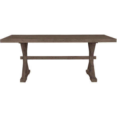 Mesa Comedor Madera 200X100X80 Natural (1/5)