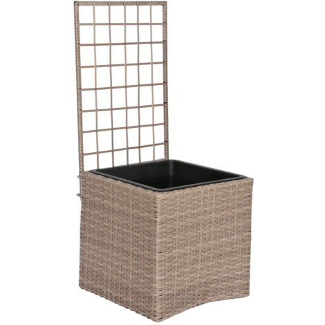 Macetero Ratan Sintetico Pp 78X48X116 Celosia (1/5)