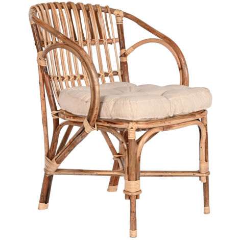 Silla Ratan Bambu 58X65X85 Natural (1/5)