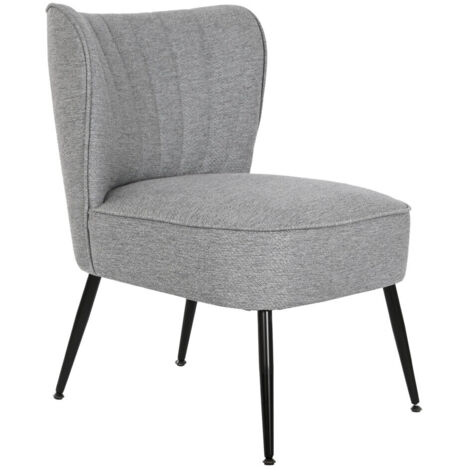 Sillon Poliester Metal 55X64X72,5 Gris (1/5)